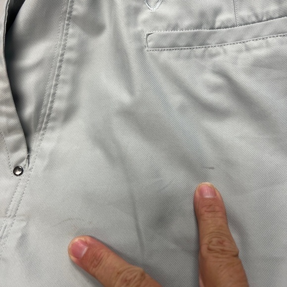 Calloway Golf Shorts Gray Flat front Shorts Mens 34 X 10’ Inseam - Picture 7 of 9